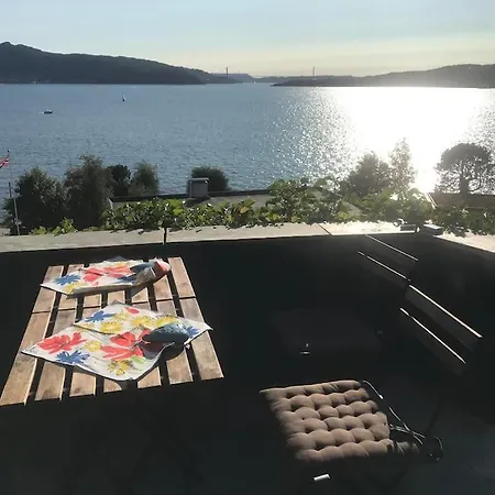 Villa Med Panoramautsikt, Stor Uteplass Og 100 M Fra Badestrand فيلة برغن