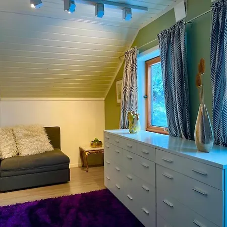 Med Panoramautsikt, Stor Uteplass Og 100 M Fra Badestrand