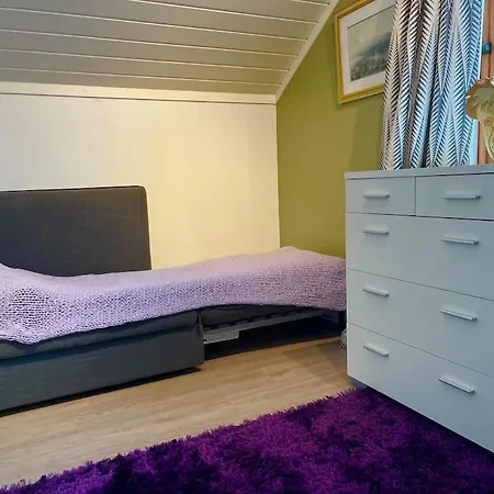 فيلة Villa Med Panoramautsikt, Stor Uteplass Og 100 M Fra Badestrand *