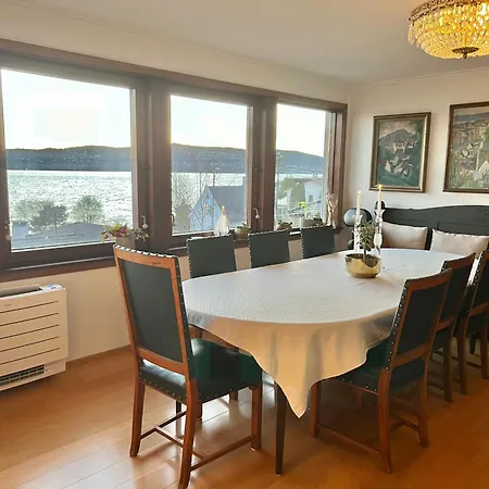Med Panoramautsikt, Stor Uteplass Og 100 M Fra Badestrand וילה *