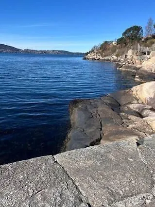 Villa Med Panoramautsikt, Stor Uteplass Og 100 M Fra Badestrand فيلة برغن
