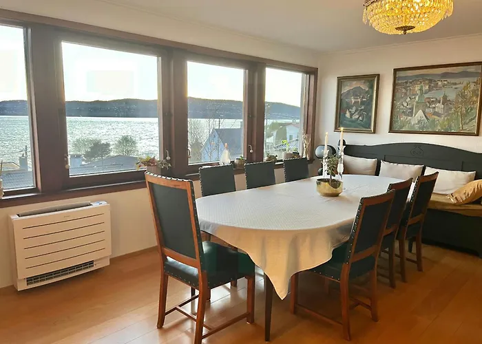 Med Panoramautsikt, Stor Uteplass Og 100 M Fra Badestrand Вилла *